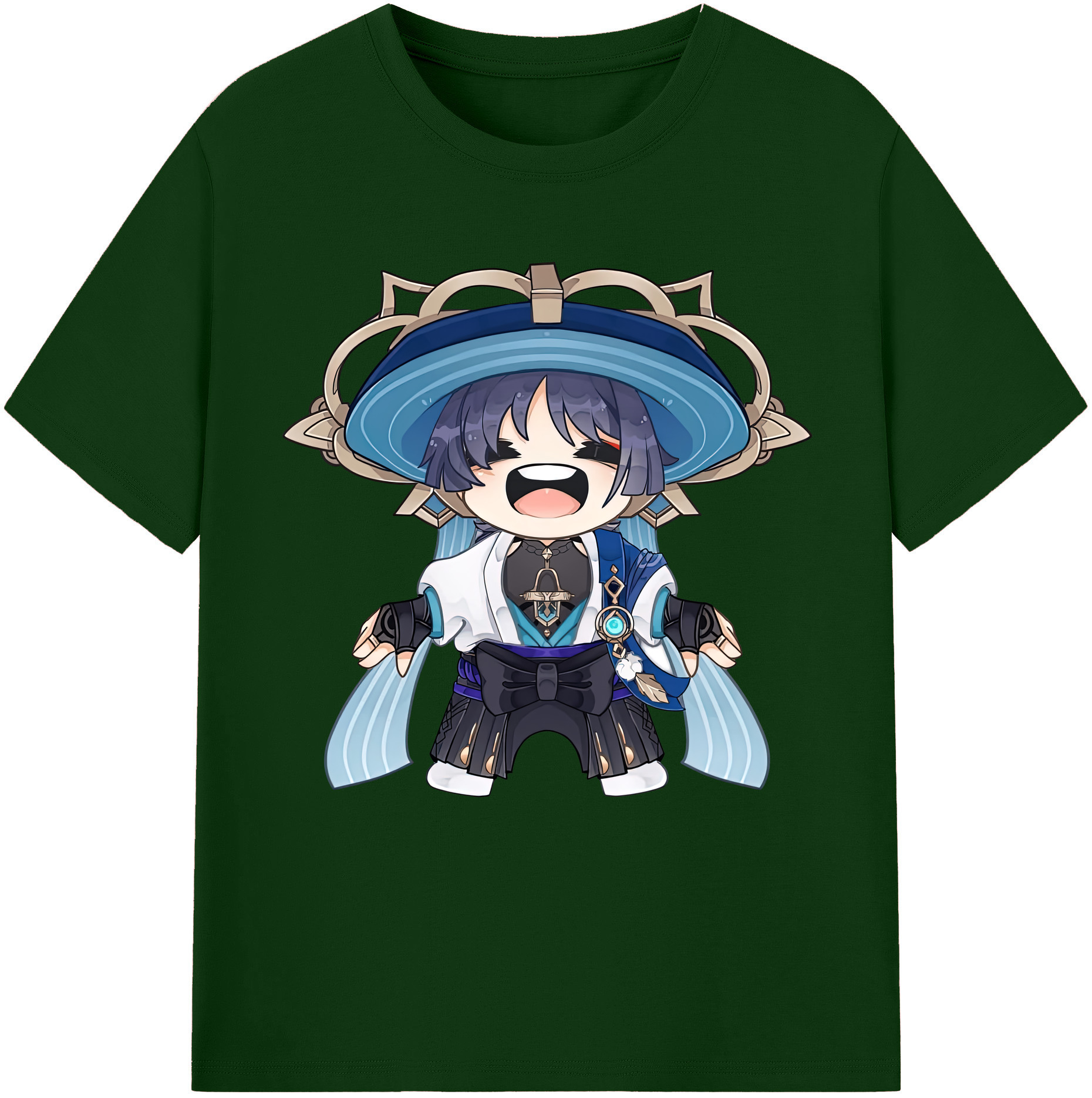 げんし神 さんペい genshin Sanpei 綿100％半袖Tシャツ（フロントプリント）
